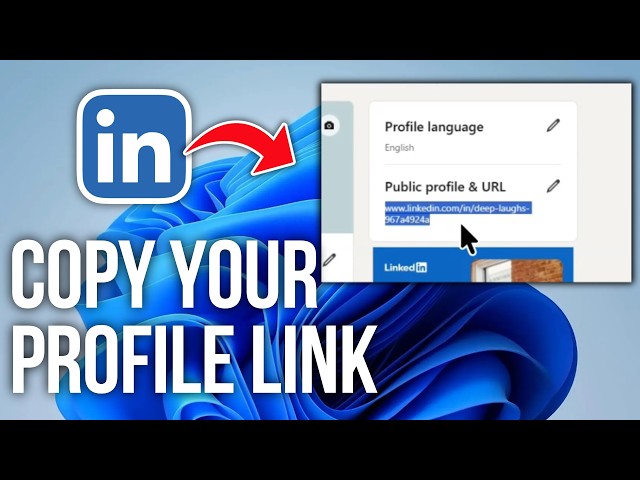 How to Find and Copy Your LinkedIn Profile Link (Tutorial)
