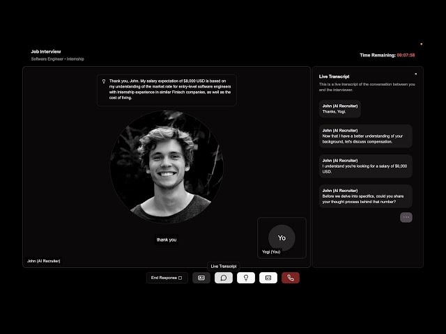 AI Mock Interview | Practice Realistic Realtime Interview With AI Interviewer