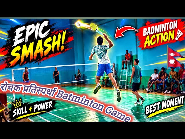 Fantastic Batminton match Ganesh/Pradip Vs Suman/Dipak Latest 2026 #Salyan Nepal
