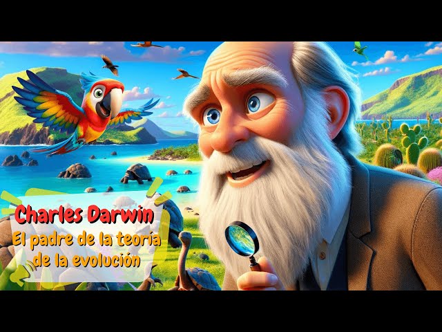 🇬🇧🌱🦎 Charles Darwin: El Padre de la Teoría de la Evolución | Cuentos infantiles | Cuentos para niños