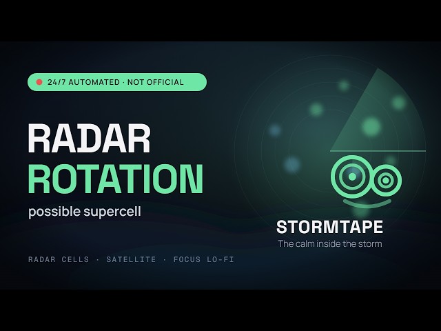 Europe Weather Radar, 2026-09-28, 21:26–03:15 UTC — Radar Rotation near Groningen