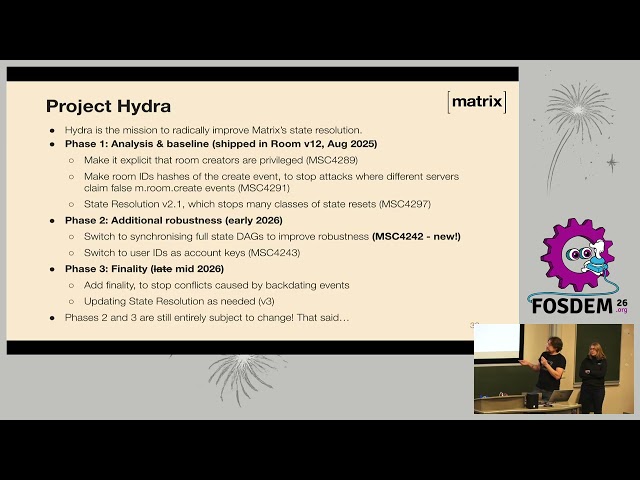 FOSDEM 2026 - Matrix State of the Union