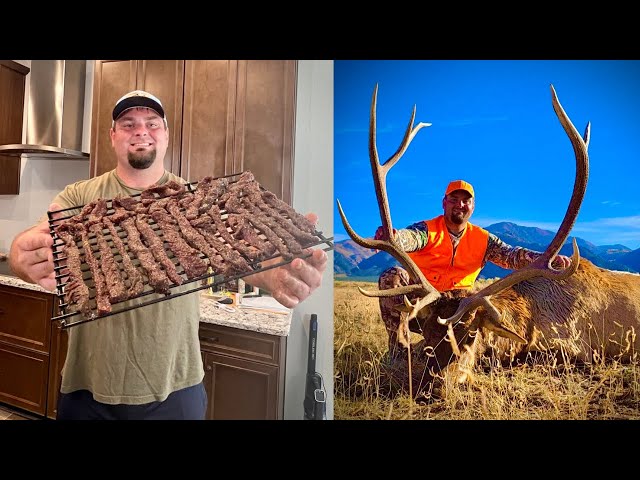 Dry Aged Elk Jerky *2021 Elk Hunt* (Bonus Pronghorn Hunt)