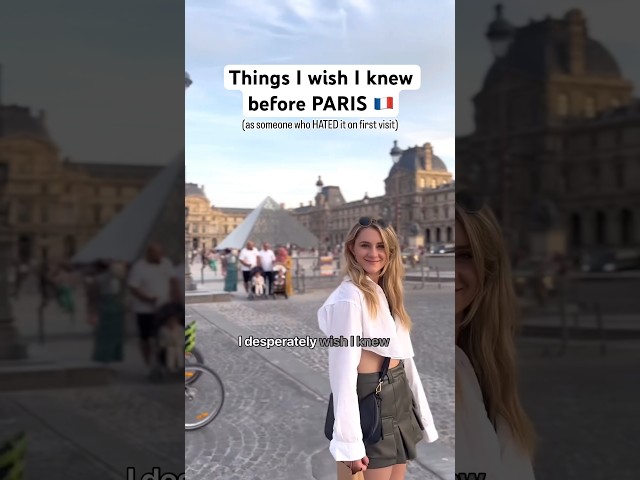 Know these things before you go to PARIS, FRANCE 🇫🇷 #paris #paristravel #paristravelguide