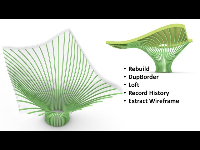 Quick Rhino Tutorial | Bamboo Pavilion