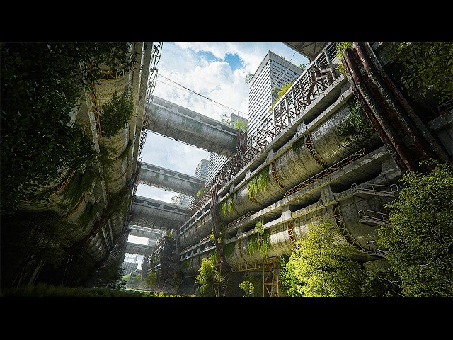 Creating an Overgrown City in Blender