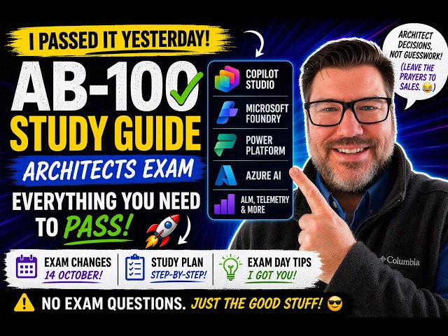 Microsoft AB-100 Exam Study Guide: How to Pass the AI Business Solutions Architect Exam
