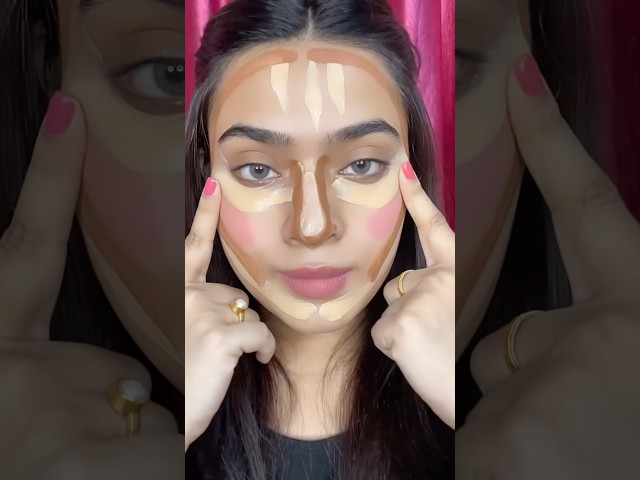 Viral Makeup Hack 🔥👀 Would You Try?🚫 | #shorts #makeuphack #trending #makeup