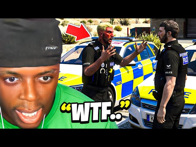 I Pressed A Rookie Cop In GTA RP..
