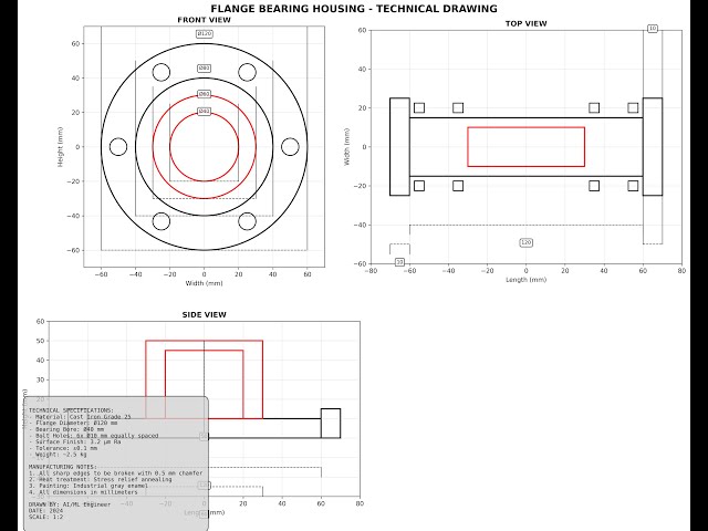 🤖 AI-Powered Mechanical Drawing Generator | Python Automation Project | Full Tutorial
