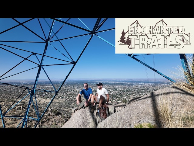 Hiking up the Sandia Peak Tramway with Dean Staley