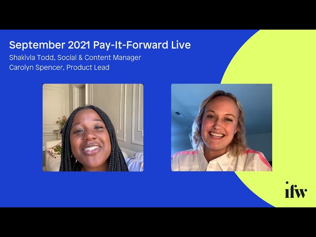 Pay-It-Forward September 2021