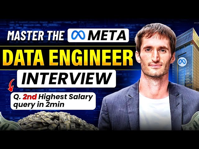 Master the Meta Data Engineer Interview: Find 2nd highest salary in 2 mins with window functions!