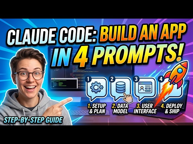 Build a Production Ready App with Claude Code in 4 Prompts