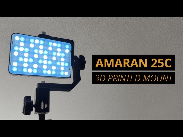I 3D Printed a Half Yoke for My Amaran Ace 25c