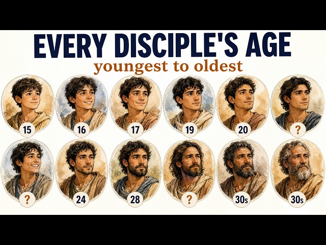 The EXACT Ages of Jesus' Apostles When He Called Them — Most Were Younger Than You Think