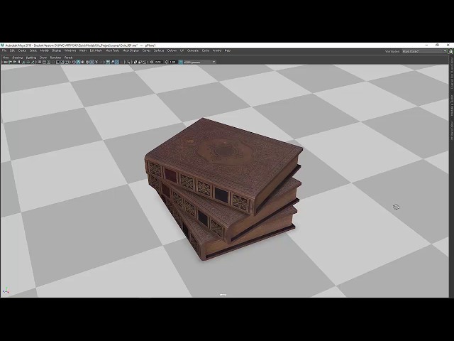 Quick Model & UV Unwrap - Book