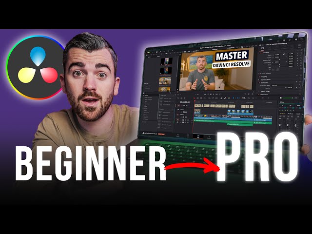 In Depth DaVinci Resolve Video Editing Tutorial - Mac & PC 2026