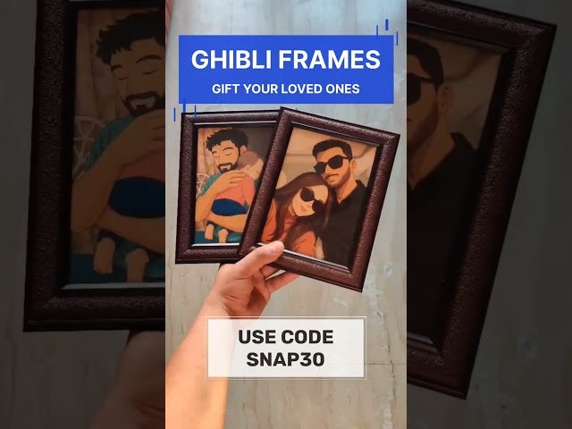 Get your Ghibli Photo Frames #photogold  #ghibli #ghibliart #ghiblistudio #chatgpt