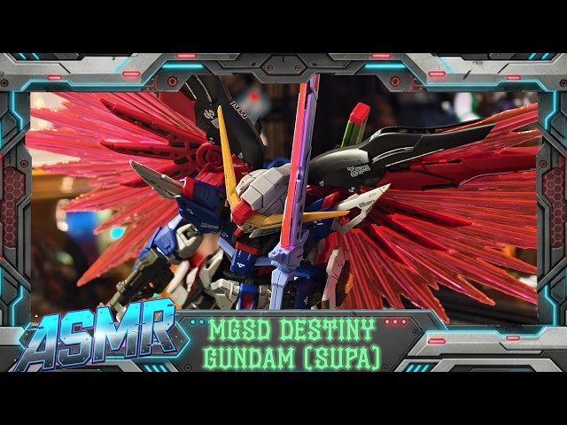 MGSD Destiny Gundam (GAOGAO) | ASMR Quick Build