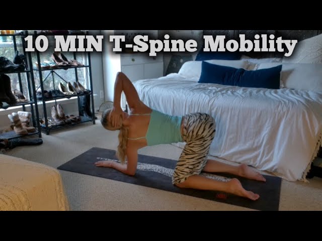 10 MIN T-Spine Mobility | No Equipment