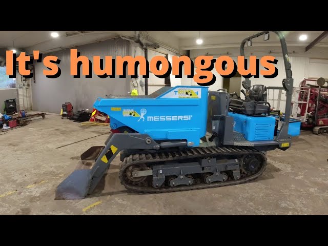 It's bigger than I thought.... (New equipment)