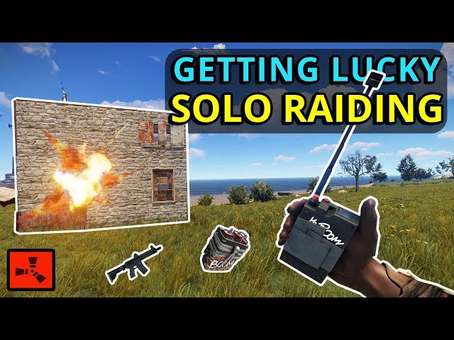 RUST SOLO: My LUCKIEST FIND IN 2000 HOURS Gets Me To EPIC SOLO RAIDING!!