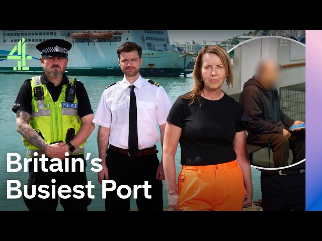 Inside Dover Port 24/7: Drunk Driver, Passport Control & Emergencies | Dover 24/7 | Channel 4