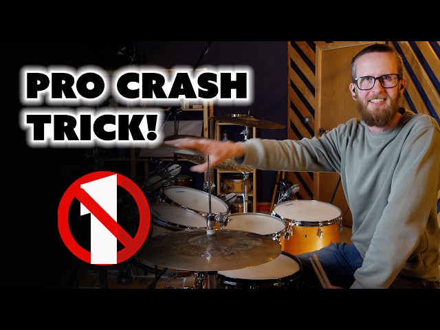 This Crash Cymbal Trick Will Instantly Make You Sound More Pro