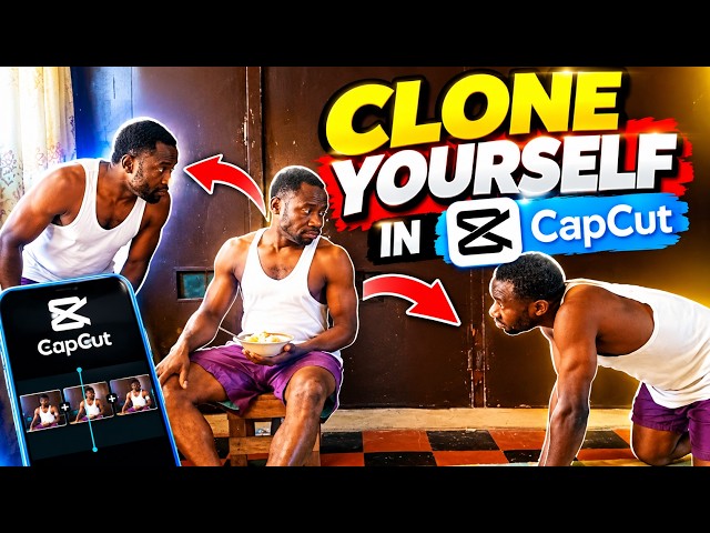 How to clone yourself in a video using the CapCut mobile app