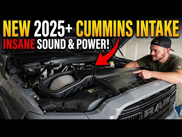 2025+ Ram Cummins S&B Intake: Install & HUGE Sound Difference!