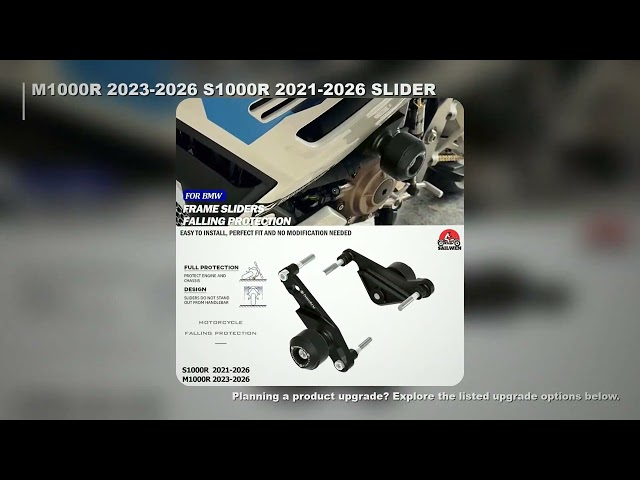 For BMW M1000R 2023-2026/S1000R 2021-2026 Motorcycle Falling Protection Engine Frame Slider