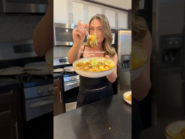 Viral Burger Bowl Recipe