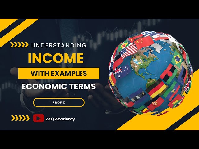 INCOME | TYPES | INVESTMENTS | ECONOMIC TERMS | ECONOMY | ECONOMICS | DIVIDENDS | REAL EXAMPLES