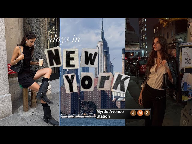 fall nyc diaries | food, fashion, & going out🚕