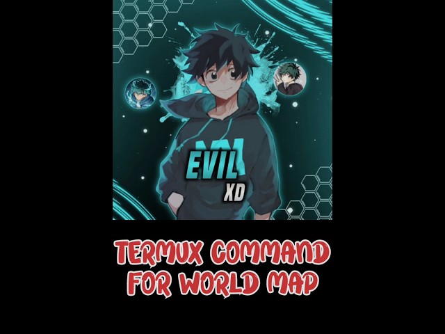TERMUX SECRET TRICK | TERMUX CODE FOR WORLD MAP 🗺️ |