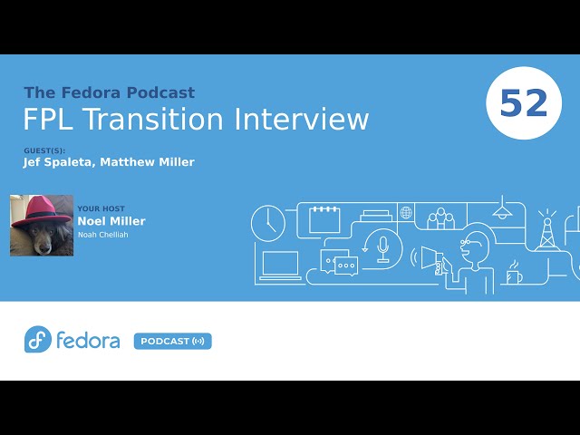 Fedora Project Leader Transition Interview | Fedora Podcast 52