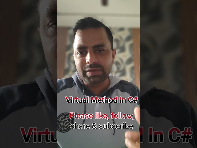 Virtual Method in C# Explained 🔥