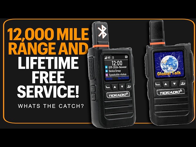 Tidradio TD-G19 Rapid Walkie Talkie Long Range POC Radio Review