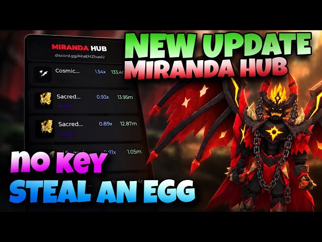 [KEYLESS] BEST STEAL AN EGG SCRIPT | INSTANT STEAL MIRANDA HUB NEW UPDATE