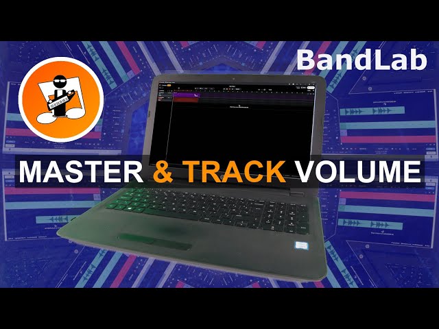 How to set the Master & Track Volume Levels in Bandlab (pc version)