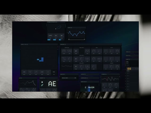 MODULAR FIASCO (Node based DAW/PLUGIN 2026) - GAME OF LIFE MODULE
