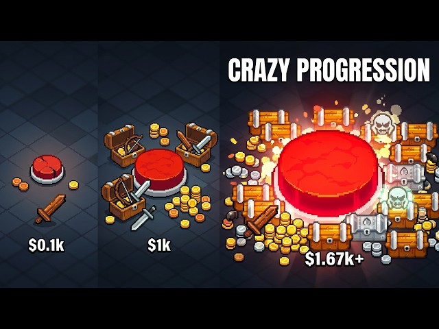 I got SO MUCH loot just by CLICKING!
