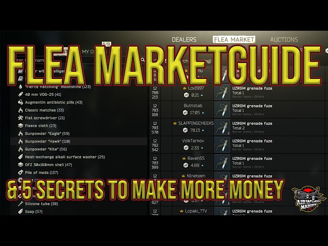 Stop Getting Ripped Off on the Flea Market - Escape From Tarkov - Flea Market Guide