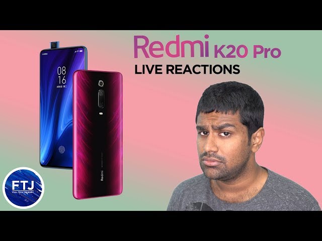 Redmi K20 Pro India Launch - Live Reactions with Ash