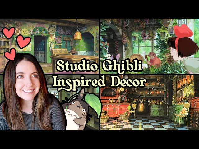 Studio Ghibli Aesthetic Decor: How to Make Ghibli-Inspired Magic in Your Apartment ✨