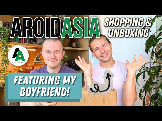 I Imported $200 Worth Of Rare Plants From Indonesia, Was It Worth It? AroidAsia Shopping & Unboxing