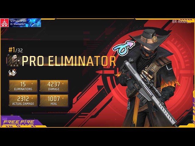 Free Fire Best Hadshot moment