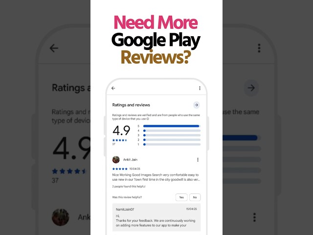 Need More Google Play Reviews #shorts