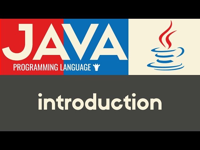Introduction | Java | Tutorial 1
